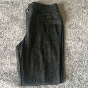 Women’s gray tweed jeggings size XL